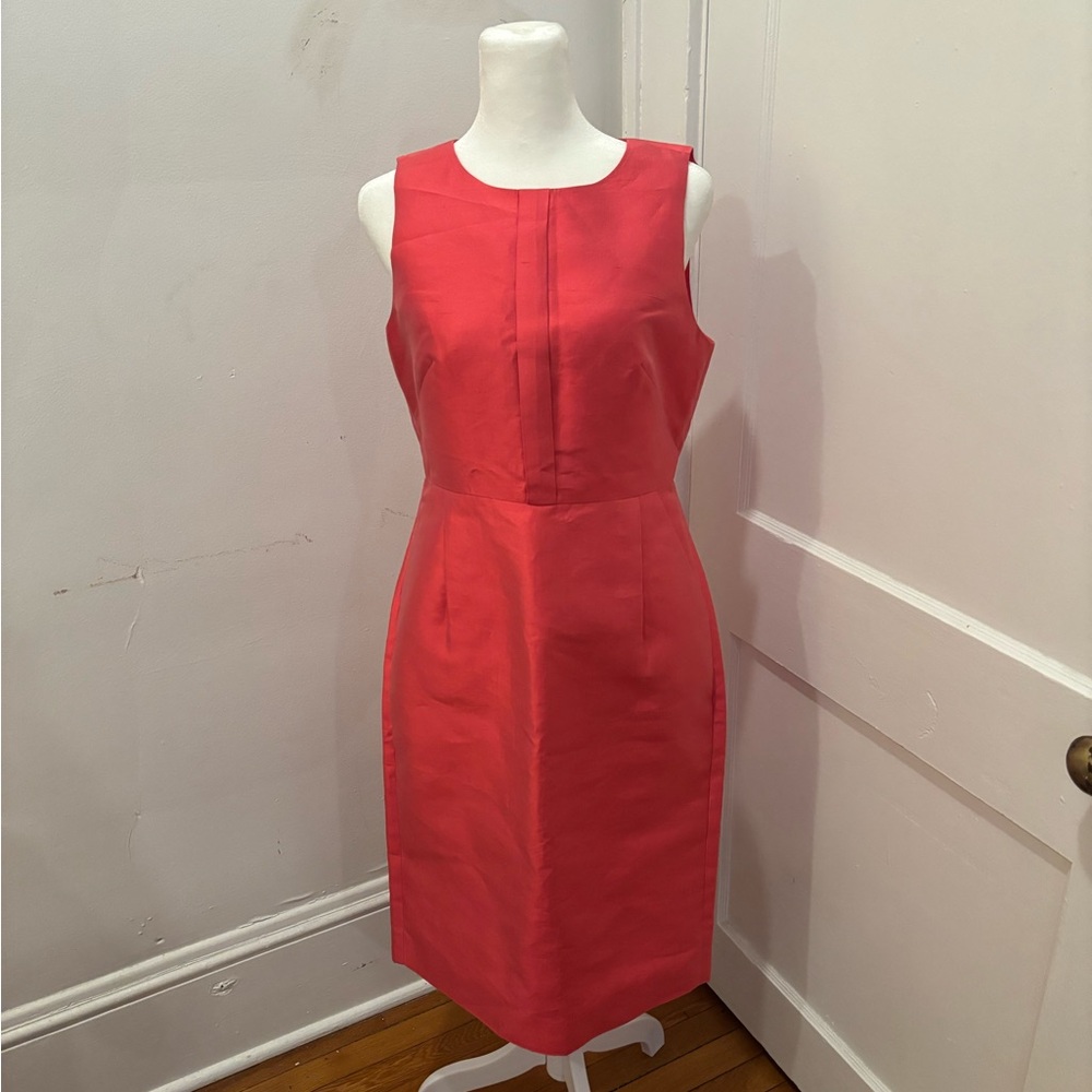 Rosy Pink J Crew Silk Shift Dress